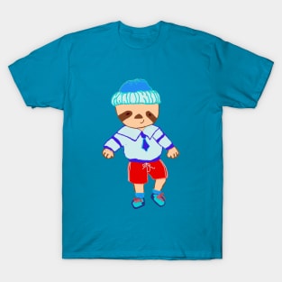 Sammy the silly sloth. T-Shirt